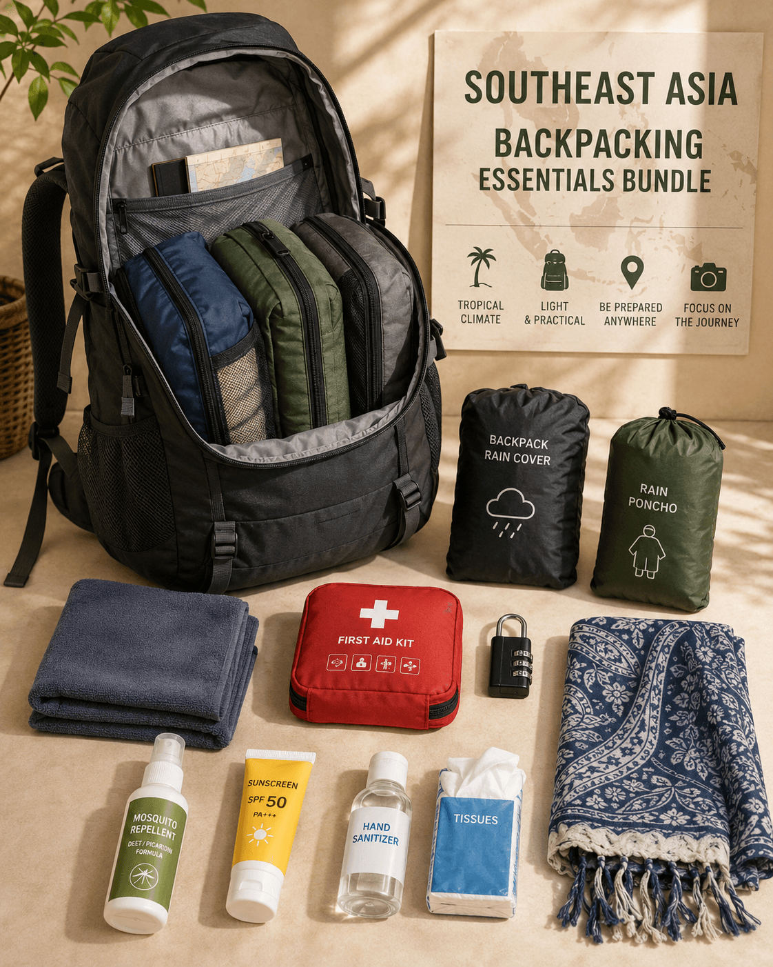Travelkit voor Zuidoost-Azië